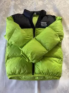 BREEZE 中綿ジャンバー☆ライムグリーンと黒 150