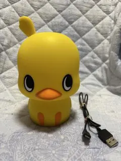 新品未使用　日清　チキンラーメン　ひよこちゃん　ルームライト　USBケーブル付きのサムネイル