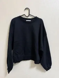 E hyphen world gallery PEACE ブラックスウェット