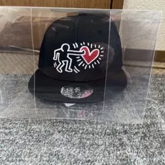 Keith Haring キャップ 黒