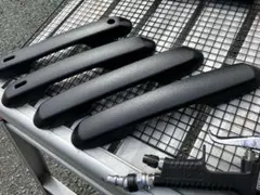 デリカD5後期ドアハンドルカバー本物ラプターライナー塗装ブラック