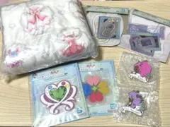 プリキュア一番くじ D賞 コスチュームデザインブランケット 他 H賞 G賞 F賞