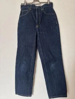 ダークブルーストレートデニム