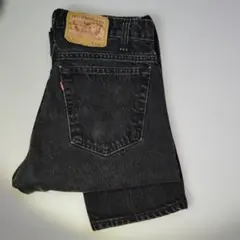 リーバイス　505 XX　ブラック　ジーンズ　希少　刻217 カナダ