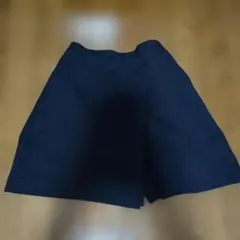 タイムセール小学校受験 濃紺 ハッピークローバー ラップ キュロット 110