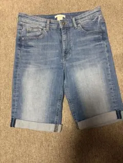 H&M ライトブルー デニムショートパンツ US 6