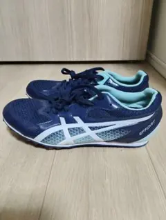 ASICS EFFORT 26.0cm ネイビー/ミント スパイク