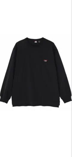 NANGA ECO HYBRID BOX LOGO L/S TEE