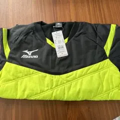 Mizuno ミズノジャージ上下セットブラック×ライム M