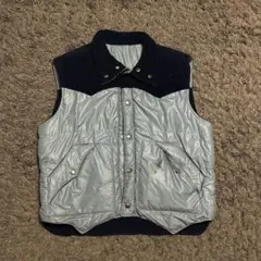 80s archive ダウンベスト リバーシブル
