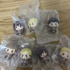 進撃の巨人 一番くじ G賞 ちょこのっこ 7個セット