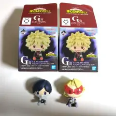 僕のヒーローアカデミア　 一番くじ　ちょこのっこフィギュア　飯田天哉青山優雅
