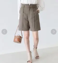 【Ray Beams】レイビームス　ピンタック ショートパンツ　サイズ0のサムネイル