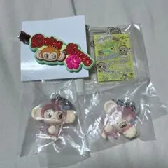 ナルミヤ ルッキー ミンキー めじるし キーホルダー ヘアクリップ