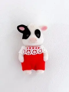 レア 廃盤 シルバニア ウシ 赤ちゃん 海外版