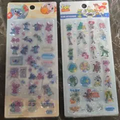 スティッチ & トイ・ストーリー カーシールセット