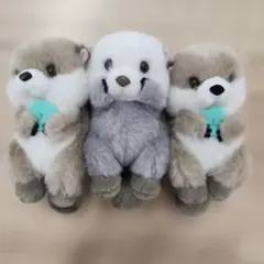 AMUFUN うきうきらっこ ぬいぐるみ 3点セットのサムネイル