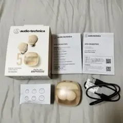 ひ*。様 美品　ATH-CKS50TW2 ワイヤレスイヤホン　ベージュ