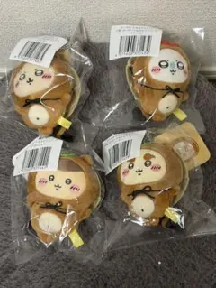 ちいかわ くりまんじゅう・シーサー・ラッコ・モモンガ４点セット