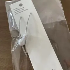 パール調メタルコンビピアスのサムネイル