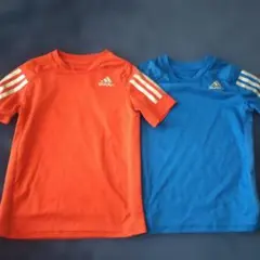 adidas Tシャツ 2枚セット 120cm