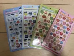 色鮮やか★人気★3D STICKERS 合計4種類★