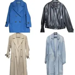 春　秋　冬　レディースアウター　まとめ売り　4点