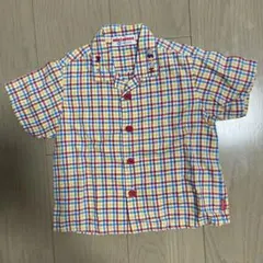 ミキハウス チェック柄シャツ 90