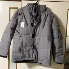 グレー ダウンジャケットXL