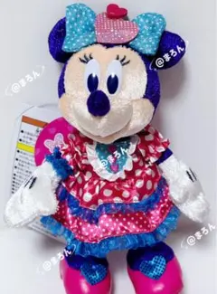 ぬいぐるみバッチ ミニー ② ディズニーパルパルーザ ミニーのファンダーランド