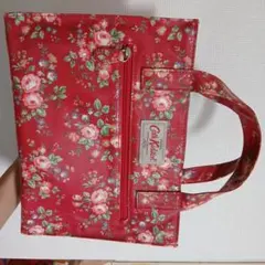Cath Kidston トートバッグ レッド 花柄のサムネイル