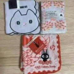 ANNA SUI 魔女の宅急便 ジジ タオルハンカチ 3枚セットのサムネイル