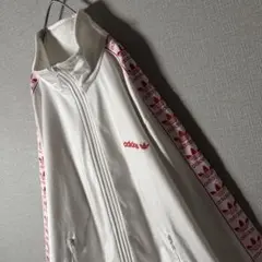 激レア2XO★アディダス 万国旗タグ テープライン 刺繍 トラックジャケット