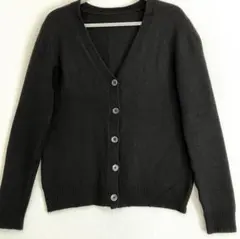 UNIQLO ユニクロ レディース カーディガン 羊毛 アルパカ 黒 Ｍサイズ