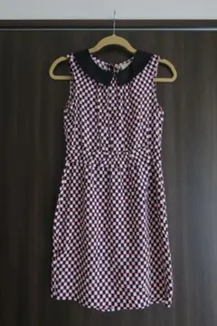 ケイトスペード＊ノースリーブ柄ワンピース