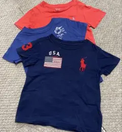 ラルフローレン・ポロラルフローレン　Tシャツ　90cm3枚セット