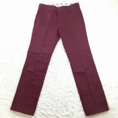 希少カラー◎Dickies ディッキーズ チノパン ワークパンツ ワインレッド