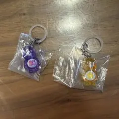 ケアベア クリアマスコットチャーム2 めじるしアクセサリー