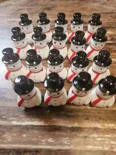 雪だるま フィギュア 19個セット　スノーマン　クリスマス　Snow Man