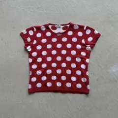 90s agnes b. dot knit tee ニット tシャツ ドットのサムネイル