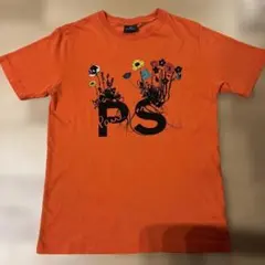 PS Paul Smith フラワープリントTシャツ オレンジのサムネイル