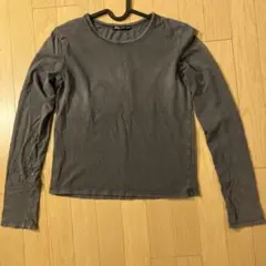 ZARA ザラ 長袖カットソー グレー レディース Sサイズのサムネイル