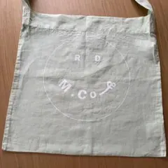 R&D.M.Co- オールドマンズテイラー ロゴショルダーバッグ ミントグリーンのサムネイル