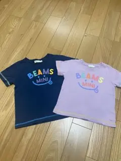 BEAMS mini Tシャツ 110サイズ 80サイズ2枚セット