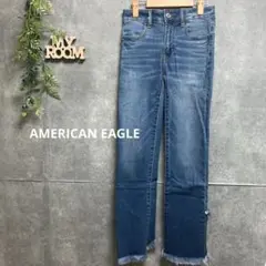 アメリカンイーグル デニム ジーンズ ストレート スキニー レディース
