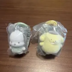 サンリオ　カラフルカラビナマスコットチャーム ポムポムプリンぽちゃっこ