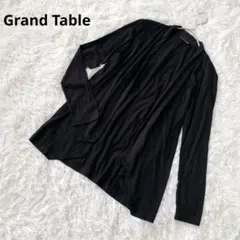 グランターブル カーディガン サイズ38（M相当）ブラック 羽織り