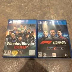 Winning Eleven 2018 & F1 2018 セット ジャンク扱い