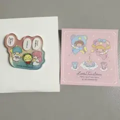 【キキララ　ステッカー】コジコジ ×サンリオキャラクターズ アクリルステッカー