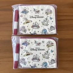 JALパックオリジナル　東京ディズニーリゾート パスケース 2個セットのサムネイル
